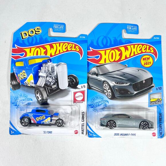 Hot Wheels Carded Lot Of 10 Hot Rod Various DOS UNO Years Toy Cars New (Z) - Picture 6 of 6